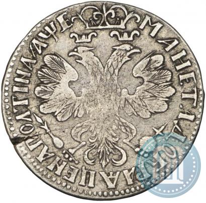 Фото Полтина 1705 года  "Портрет работы Ф. Алексеева"