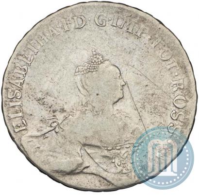 Picture 48 kopecks 1757 year  "For Livonia"