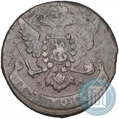 Picture 5 kopecks 1760 year ММ 