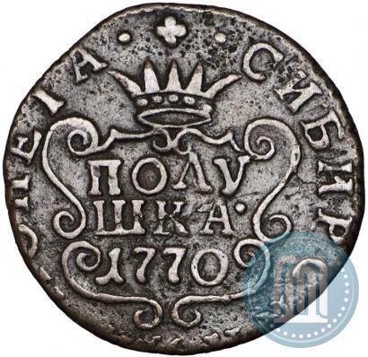 Фото Полушка 1770 года КМ 