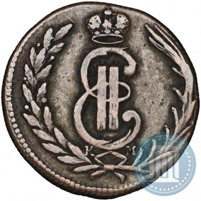 Picture 1 kopeck 1772 year КМ 
