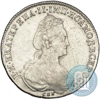 Фото 1 рубль 1782 года СПБ-ИЗ 