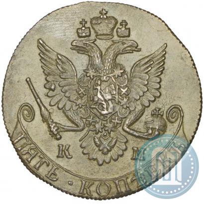 Picture 5 kopecks 1782 year КМ 