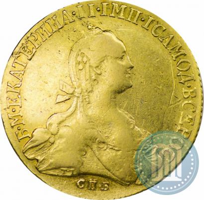 Фото 10 рублей 1776 года СПБ 