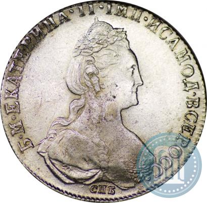 Фото 1 рубль 1780 года СПБ-ИЗ 