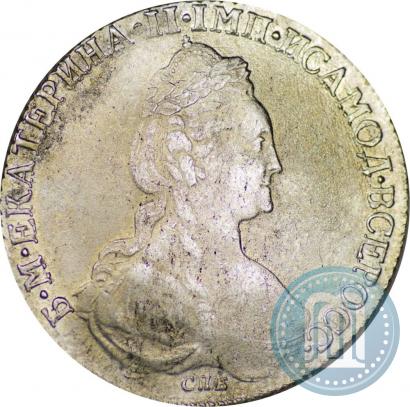 Фото 1 рубль 1782 года СПБ-ИЗ 