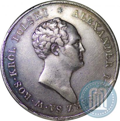 Фото 10 злотых 1823 года IB 
