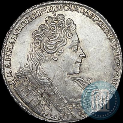 Picture 1 rouble 1731 year  