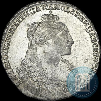 Picture 1 rouble 1735 year  
