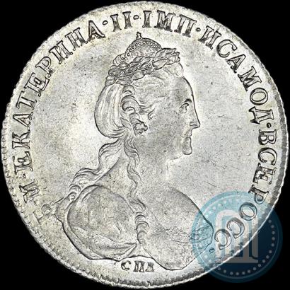 Picture 1 rouble 1780 year СПБ-ИЗ 