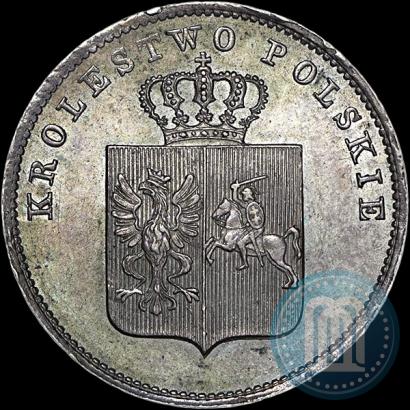 Picture 2 złote 1831 year KG "Polish uprising"