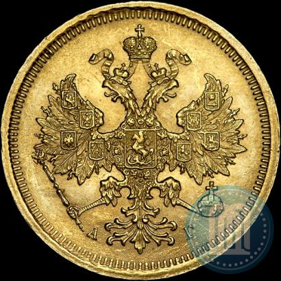 Фото 5 рублей 1885 года СПБ-АГ 