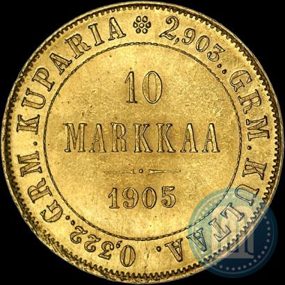 Picture 10 markkaa 1905 year L 