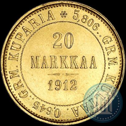 Picture 20 markkaa 1912 year S 