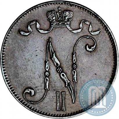 Фото 5 пенни 1896 года  
