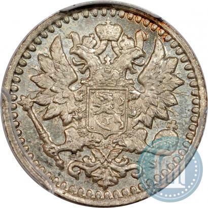 Picture 25 pennia 1869 year S 