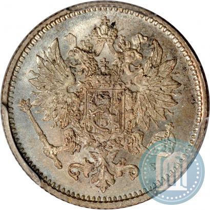 Picture 50 pennia 1872 year S 