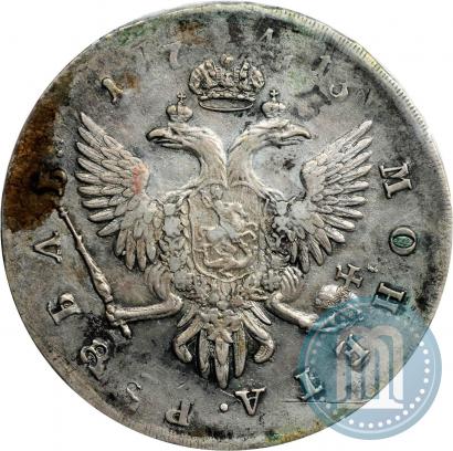 Picture 1 rouble 1743 year СПБ 