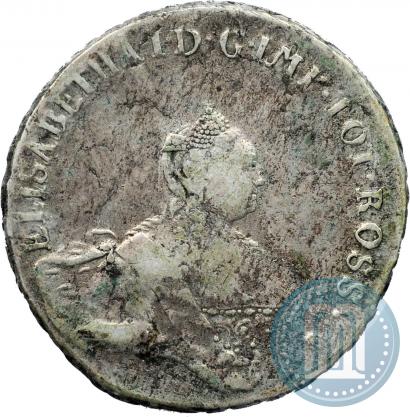 Picture 48 kopecks 1757 year  "For Livonia"