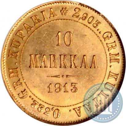 Picture 10 markkaa 1913 year S 