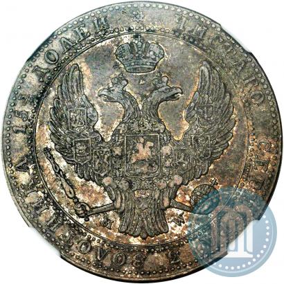 Picture 3/4 roubles - 5 złotych 1839 year MW 