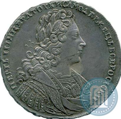 Фото 1 рубль 1728 года  "Тип 1727"