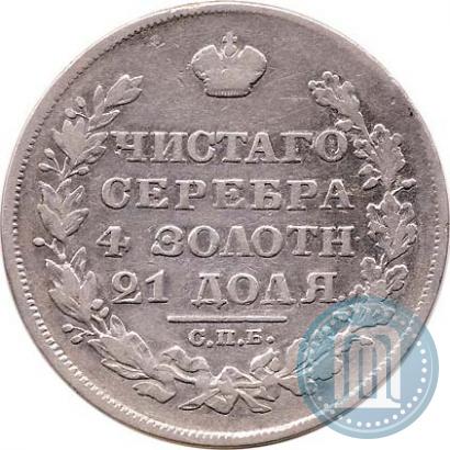 Фото 1 рубль 1829 года СПБ-НГ 