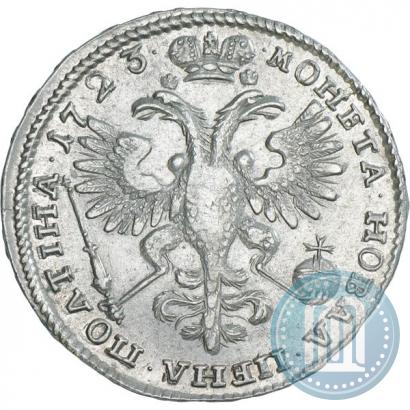 Picture Poltina 1723 year  "Portrait in ancient armour"