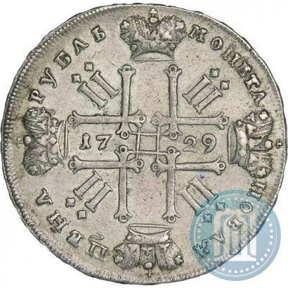 Picture 1 rouble 1729 year  "Type of 1729"