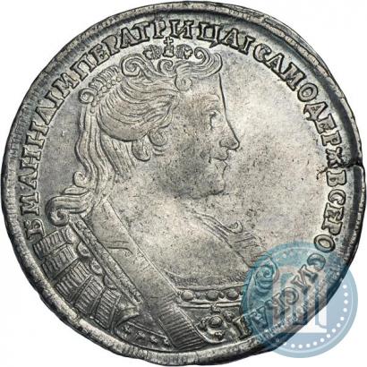 Фото Полтина 1733 года  
