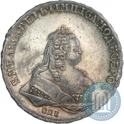Picture 1 rouble 1744 year СПБ 