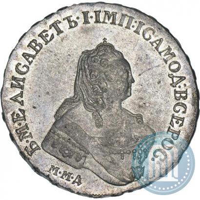 Picture 1 rouble 1755 year ММД-МБ 