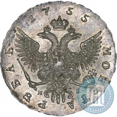 Picture 1 rouble 1755 year ММД-МБ 