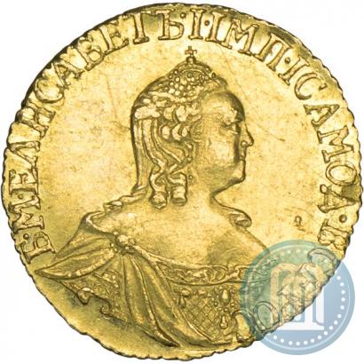 Фото 1 рубль 1756 года  