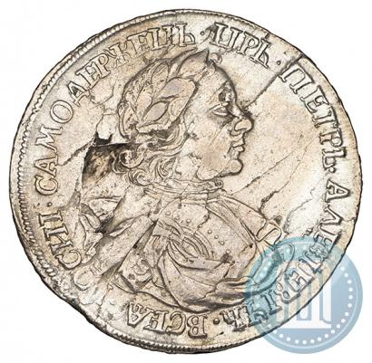 Picture 1 rouble 1718 year OK 