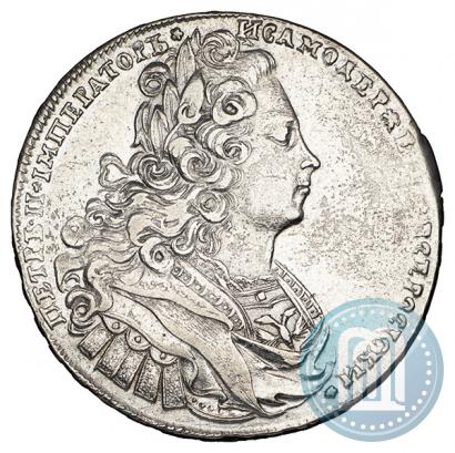 Picture 1 rouble 1727 year  "Moscow type"