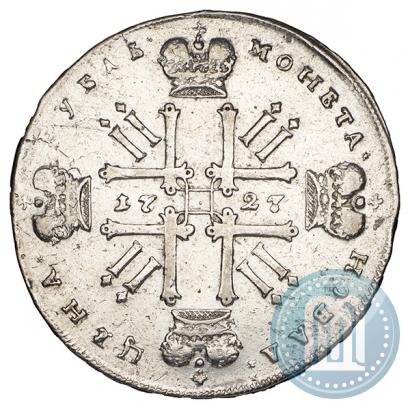 Picture 1 rouble 1727 year  "Moscow type"