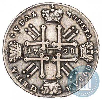 Picture 1 rouble 1728 year  "Type of 1728"