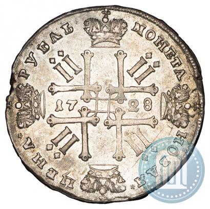 Picture 1 rouble 1728 year  "Type of 1728"