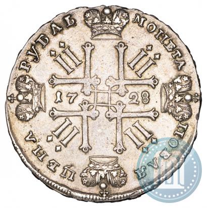 Picture 1 rouble 1728 year  "Type of 1728"
