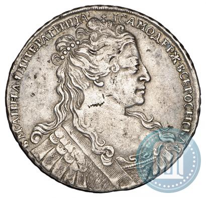 Фото 1 рубль 1734 года  "Тип 1734 года"