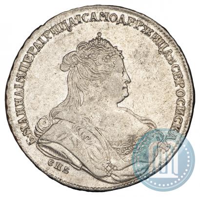 Picture 1 rouble 1738 year СПБ "Petersburg type"