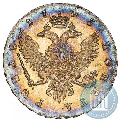 Picture 1 rouble 1745 year СПБ 