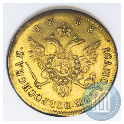 Picture 1 ducat 1748 year  