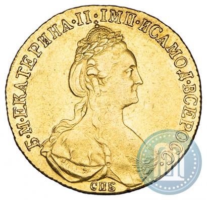 Фото 10 рублей 1777 года СПБ 