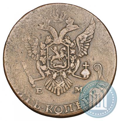 Фото 5 копеек 1787 года ЕМ 