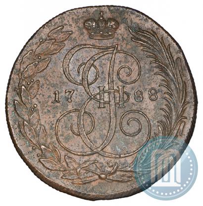 Picture 5 kopecks 1788 year КМ 