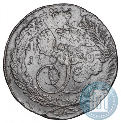 Фото 5 копеек 1789 года ММ 