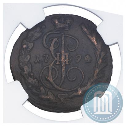 Picture 1 kopeck 1794 year ЕМ 