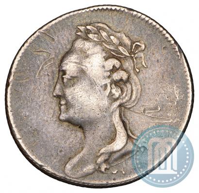 Picture Token Coin 1782 year  "Monument to Peter the Great in Saint-Petersburg"